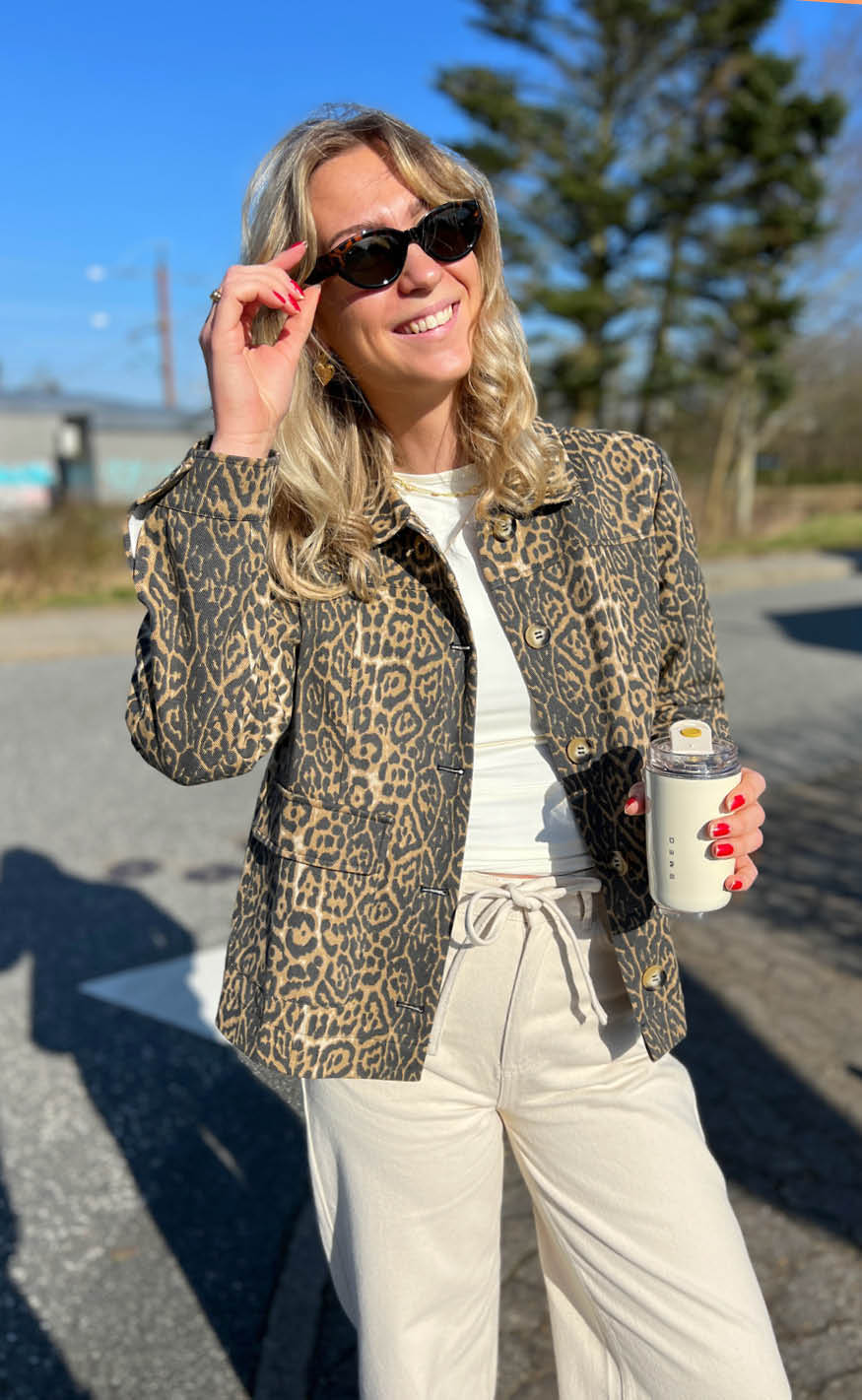 Say INA Copenhagen Jakke - Sica - Leopard
