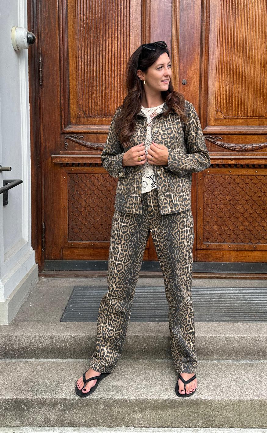Say INA Copenhagen Jakke - Sica - Leopard