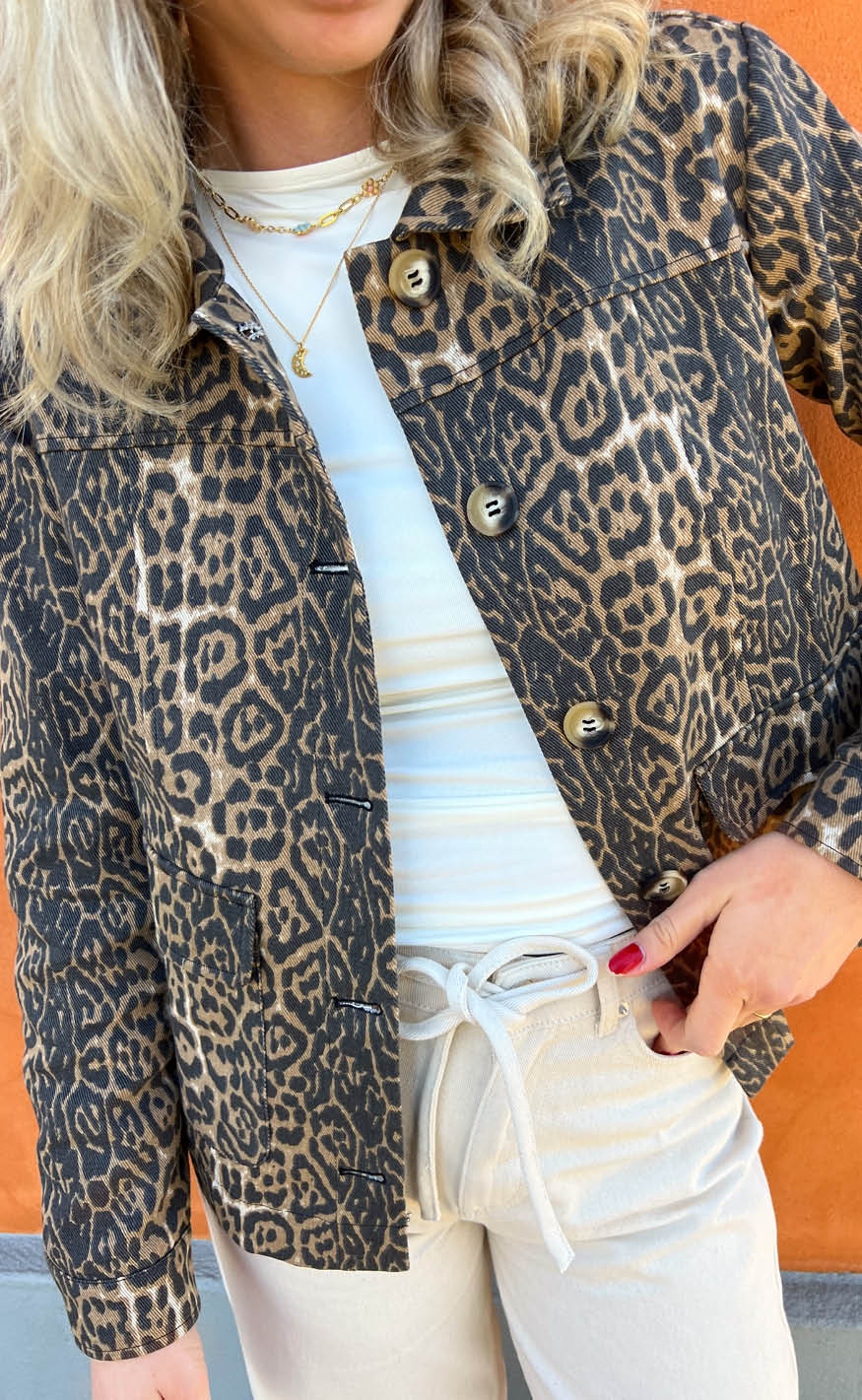 Say INA Copenhagen Jakke - Sica - Leopard