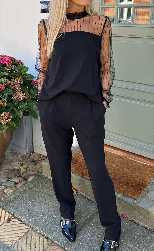Say INA Copenhagen Jumpsuit / Buksedragt - Trisha - Black