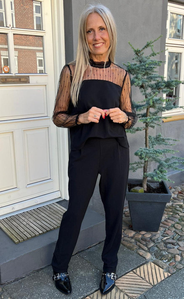 Say INA Copenhagen Jumpsuit / Buksedragt - Trisha - Black
