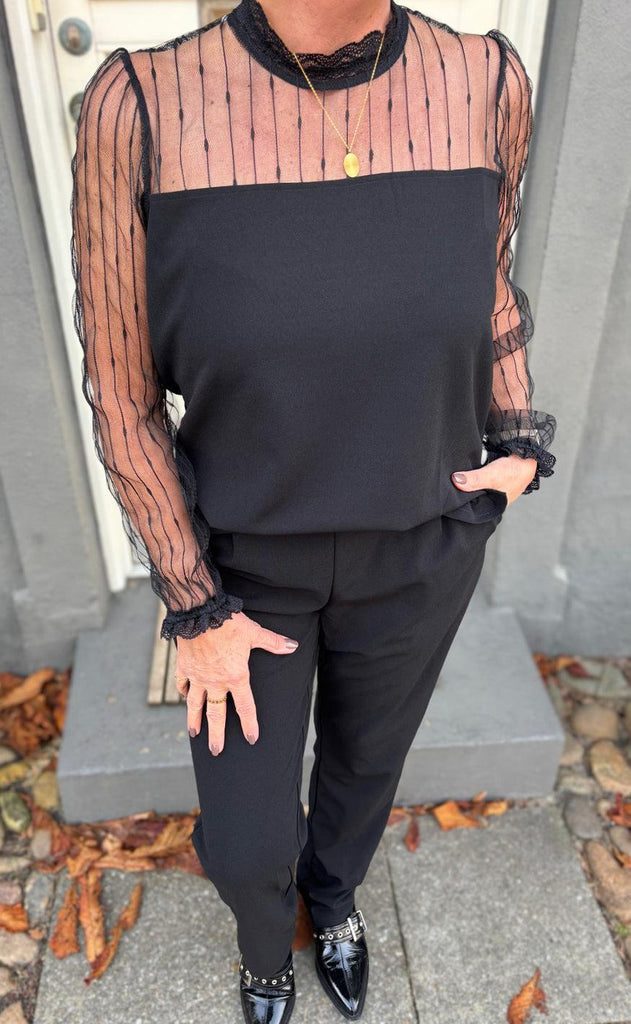 Say INA Copenhagen Jumpsuit / Buksedragt - Trisha - Black