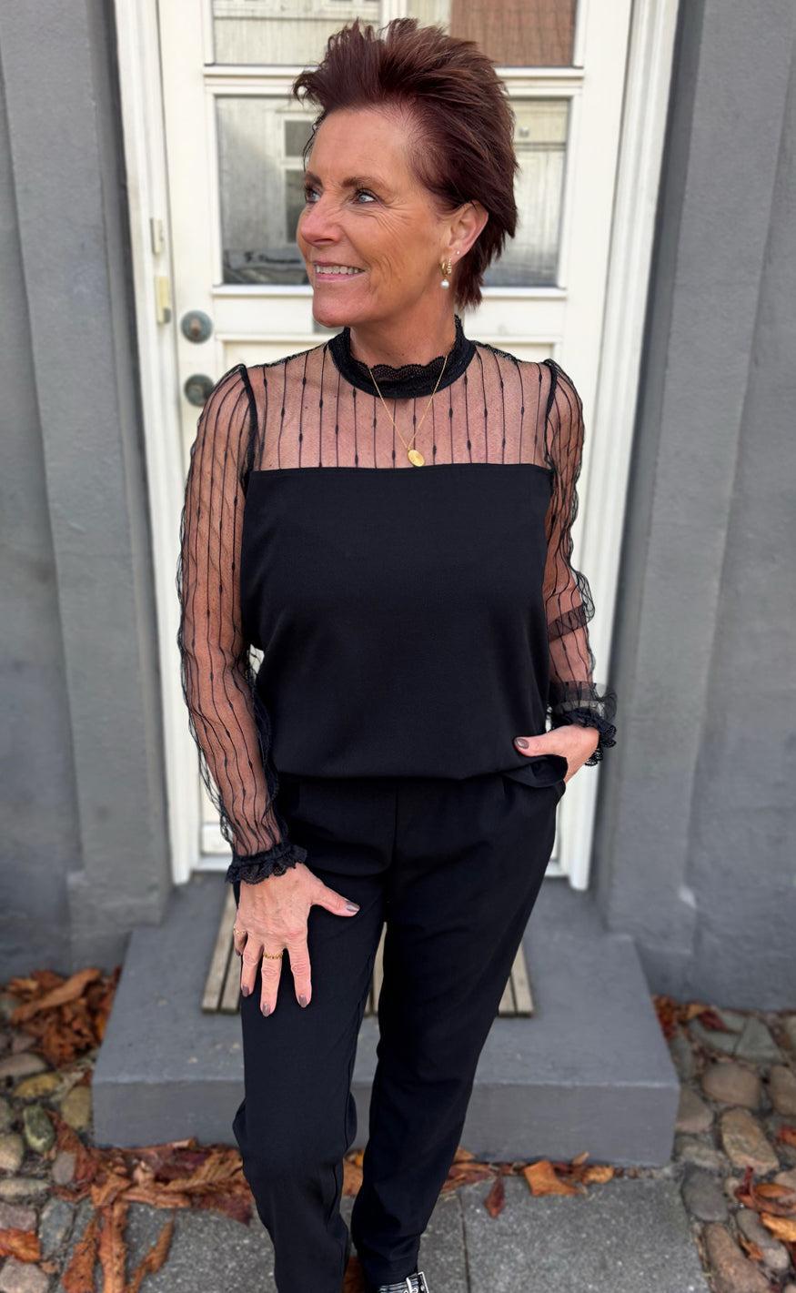 Say INA Copenhagen Jumpsuit / Buksedragt - Trisha - Black