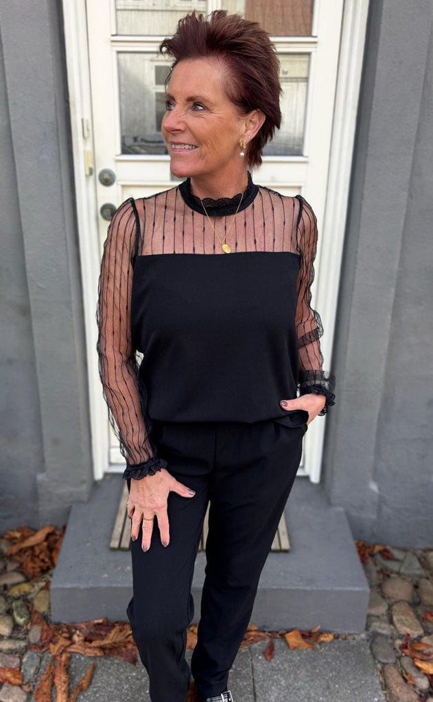 Say INA Copenhagen Jumpsuit / Buksedragt - Trisha - Black