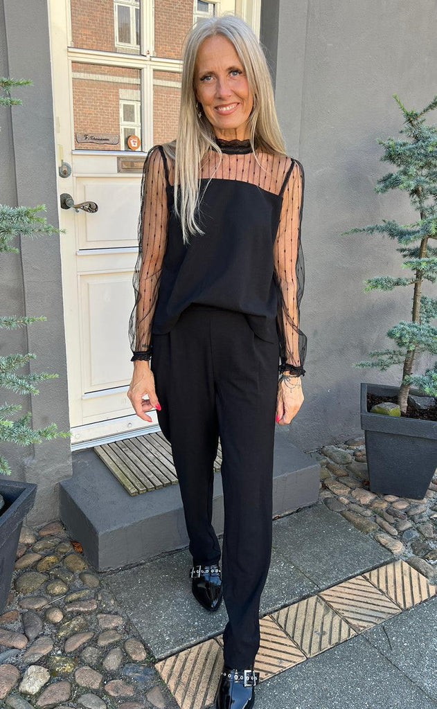 Say INA Copenhagen Jumpsuit / Buksedragt - Trisha - Black