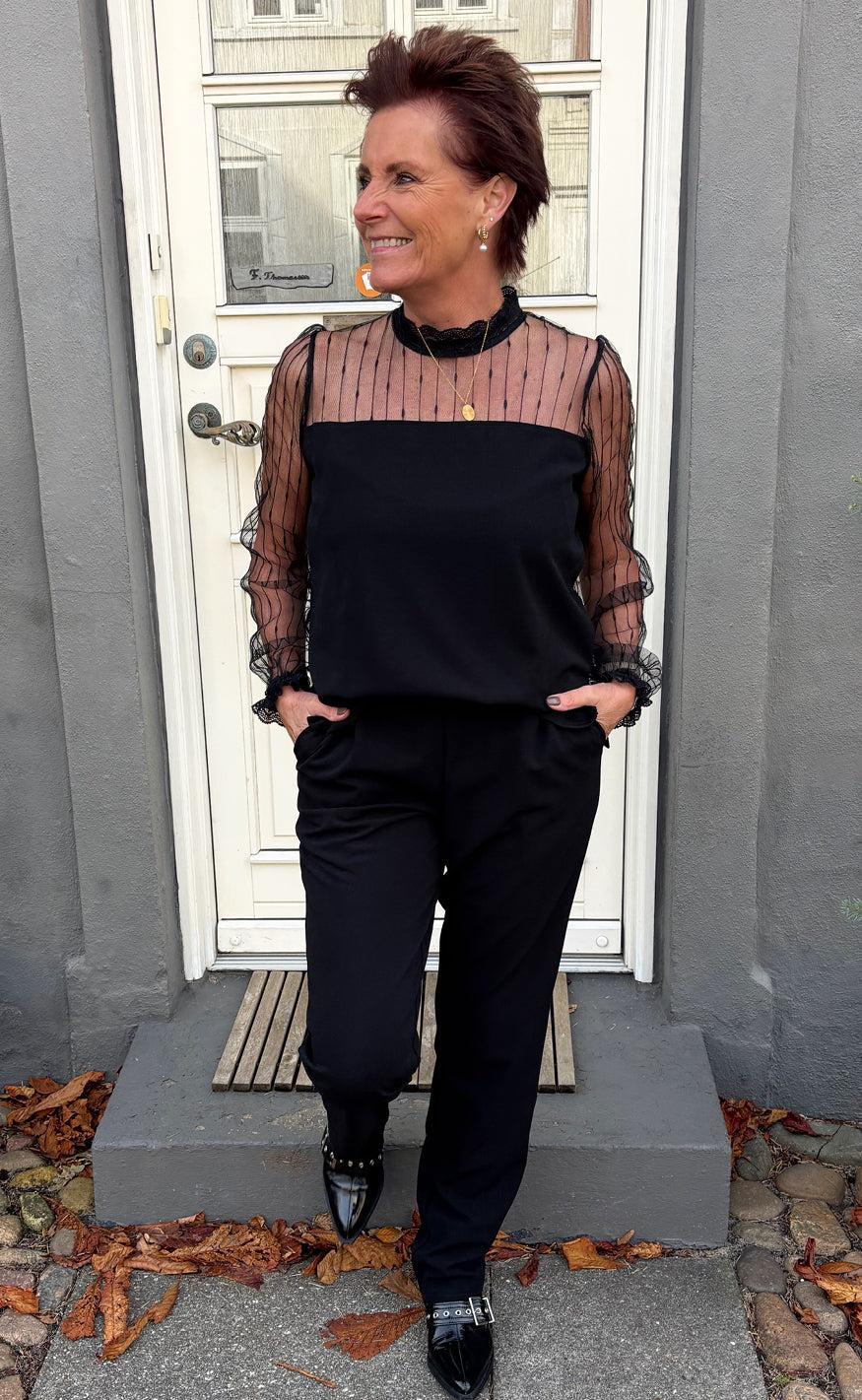 Say INA Copenhagen Jumpsuit / Buksedragt - Trisha - Black