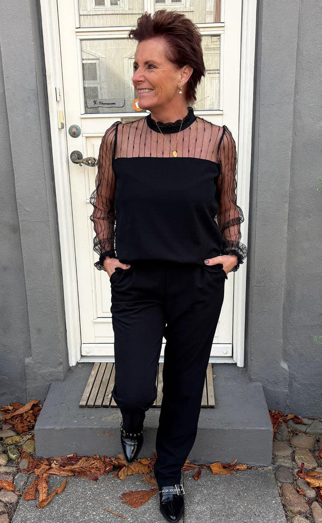 Say INA Copenhagen Jumpsuit / Buksedragt - Trisha - Black