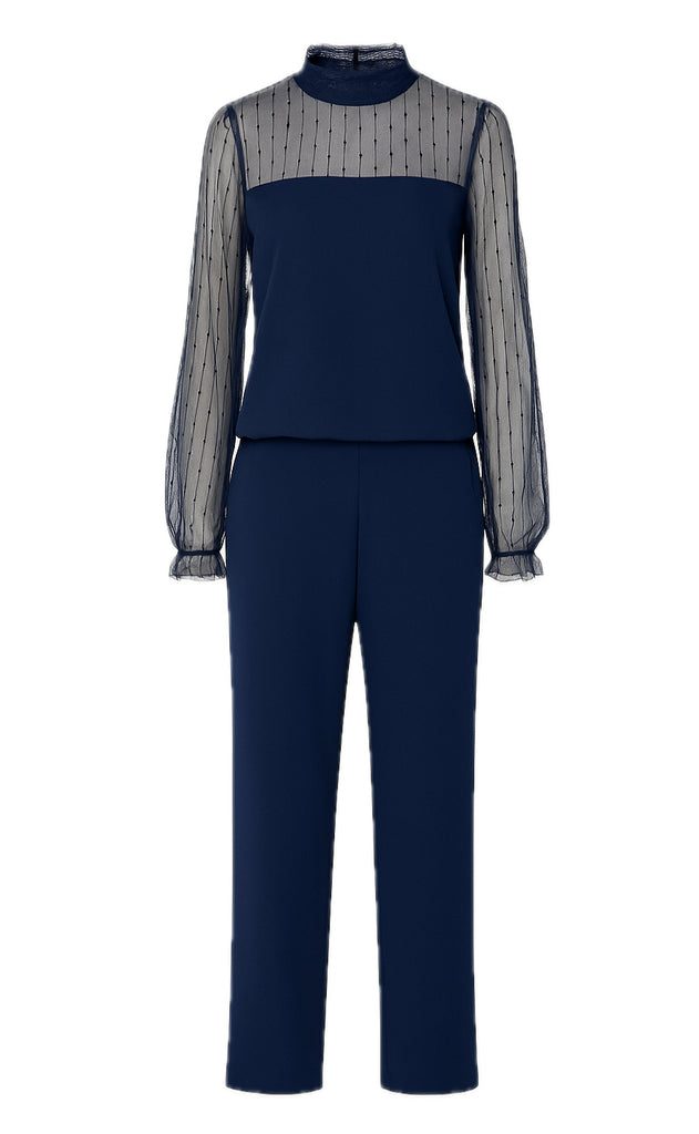 Say INA Copenhagen Jumpsuit / Buksedragt - Trisha - Navy Blue