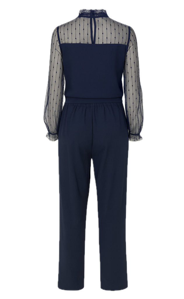 Say INA Copenhagen Jumpsuit / Buksedragt - Trisha - Navy Blue