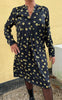 Say INA Copenhagen Kjole - Alina - Yellow Flower