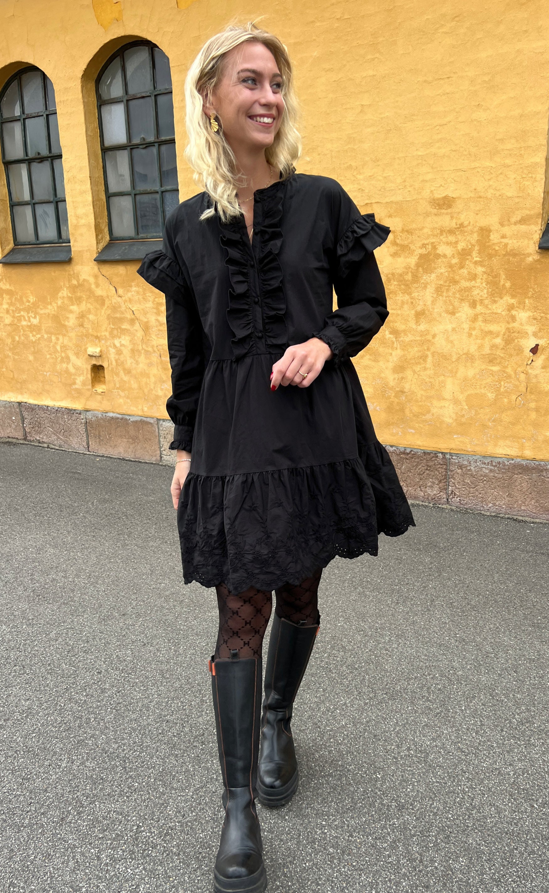 Say INA Copenhagen Kjole - Alma - Black