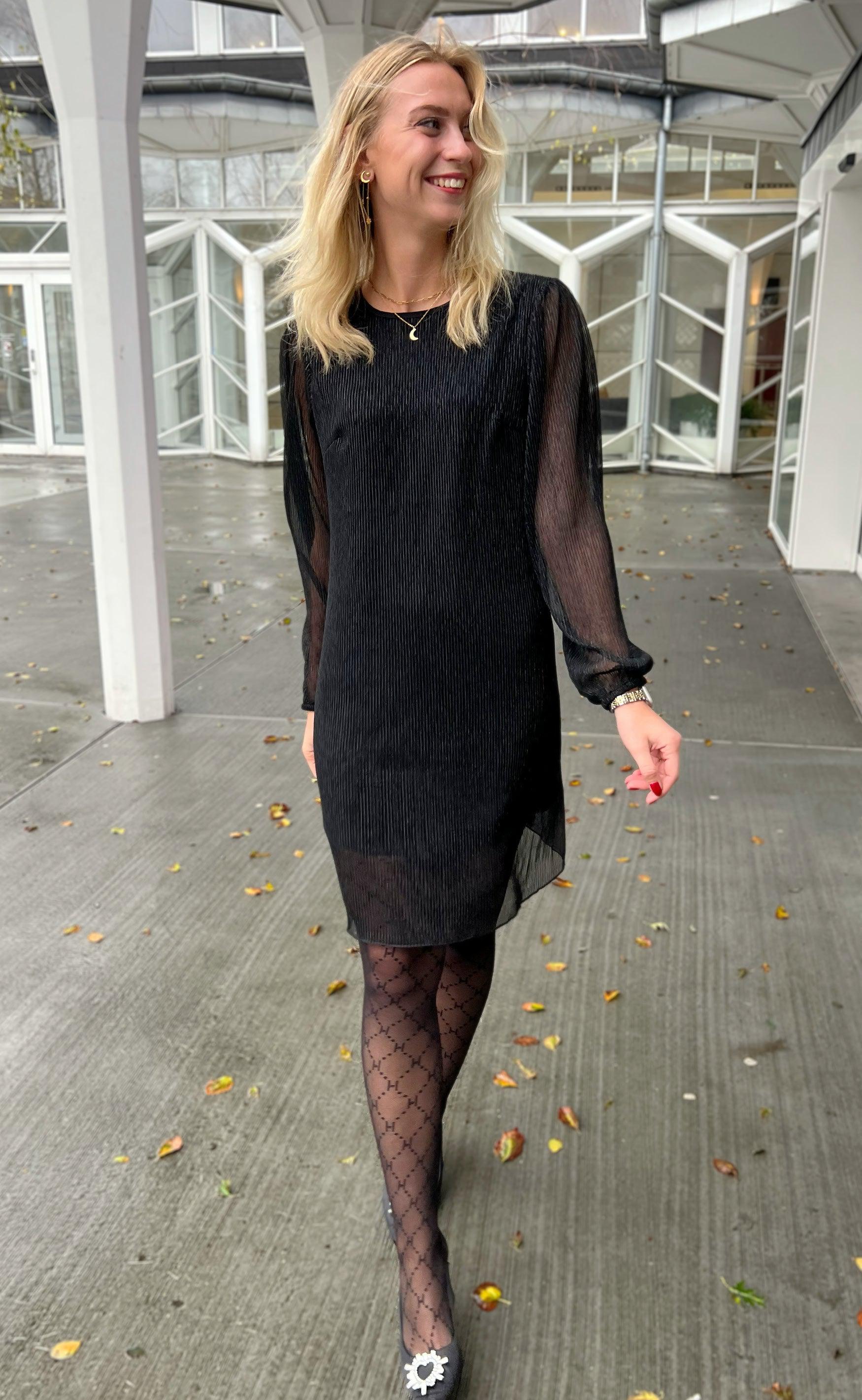 Say INA Copenhagen Kjole - Alma - Black Glitter