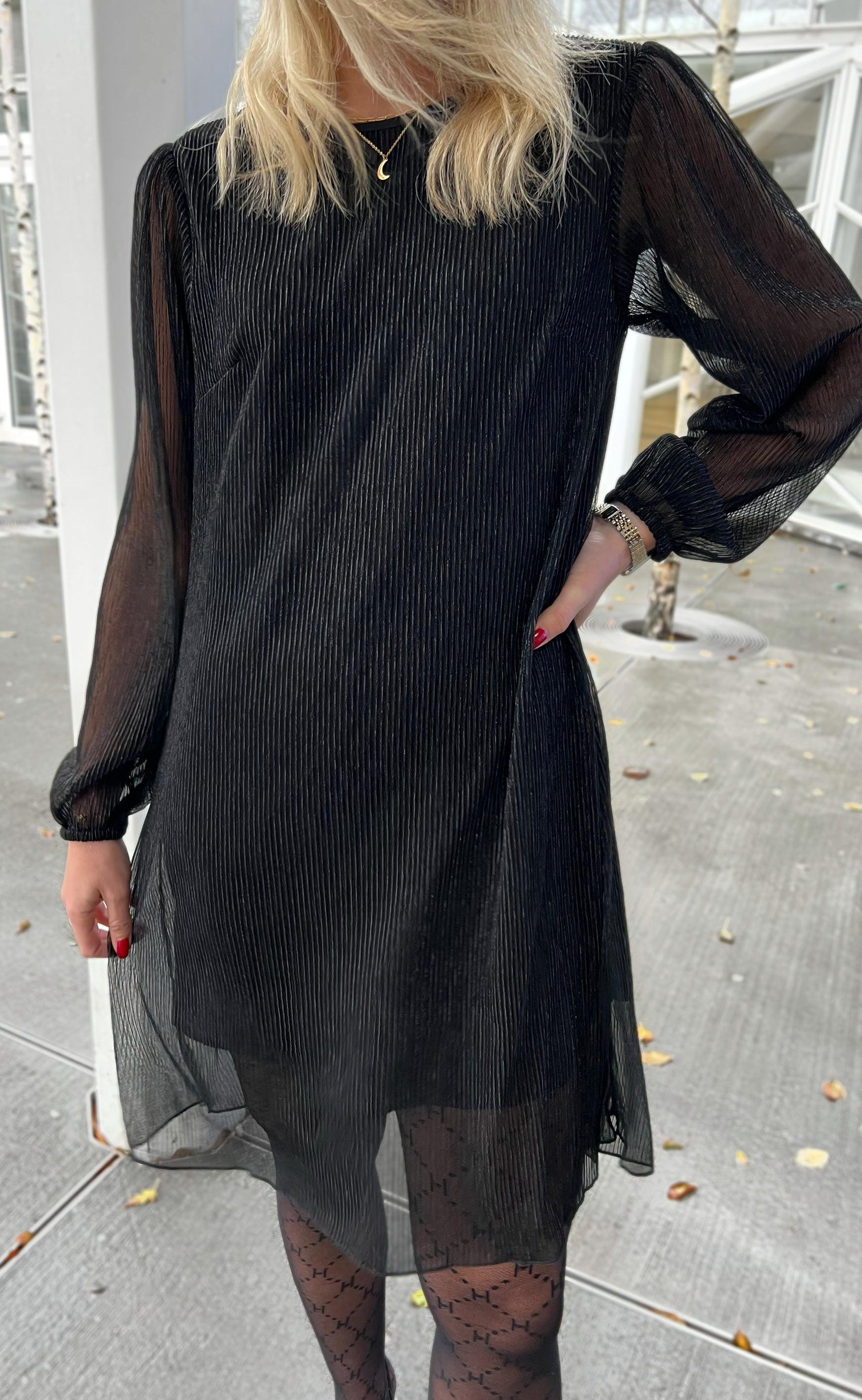 Say INA Copenhagen Kjole - Alma - Black Glitter
