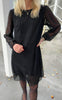 Say INA Copenhagen Kjole - Alma - Black Glitter