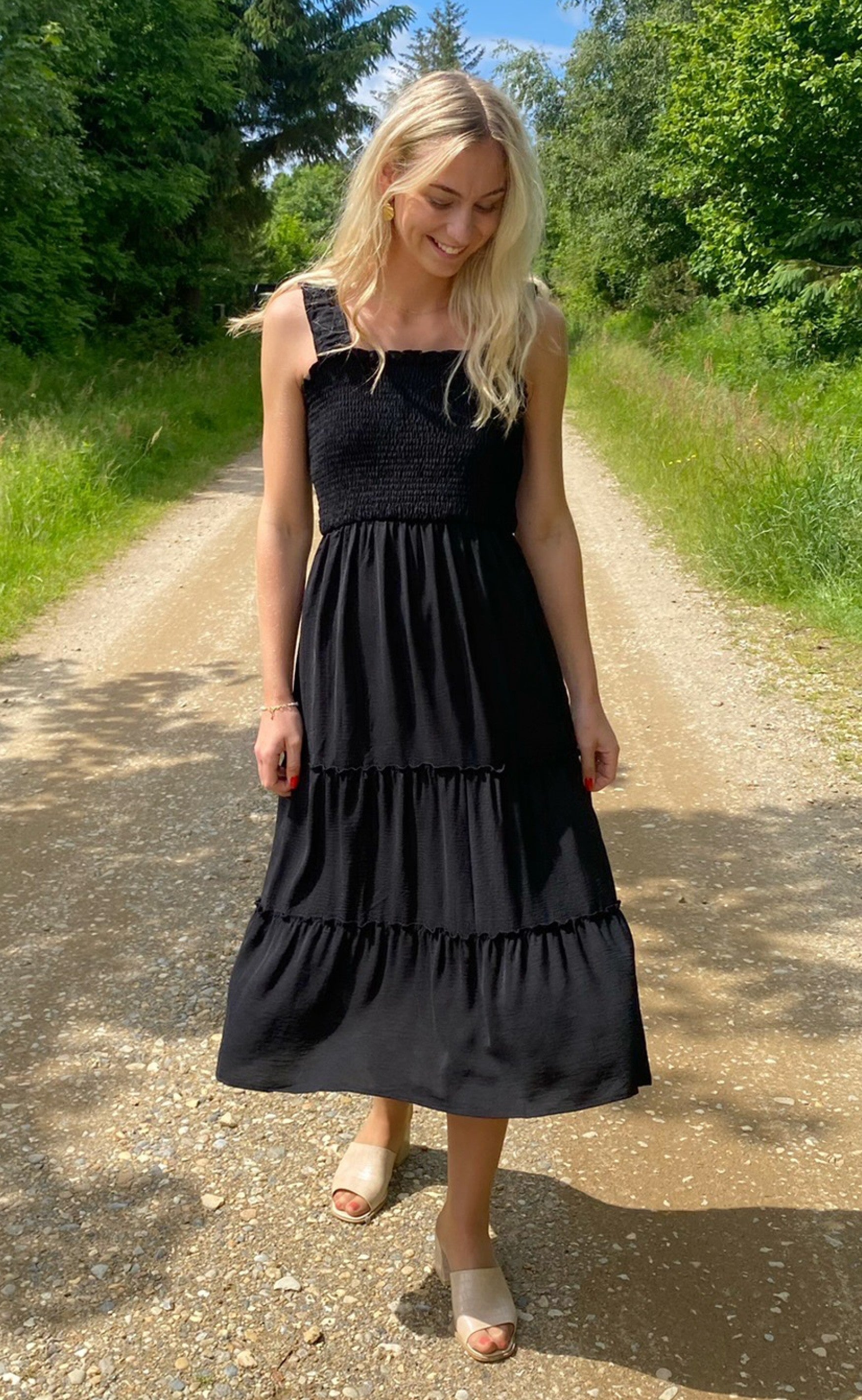Say INA Copenhagen Kjole - Amber - Black