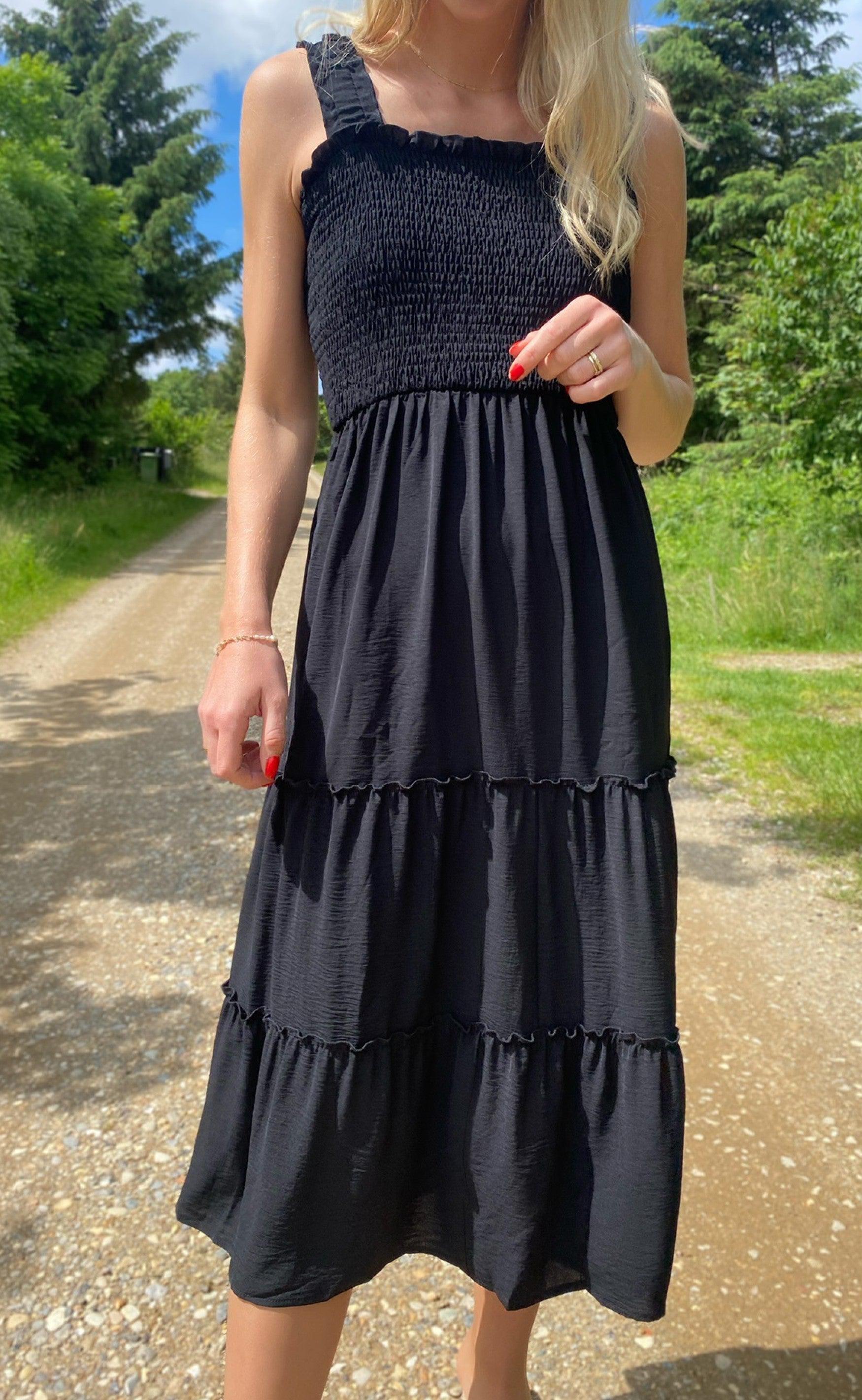 Say INA Copenhagen Kjole - Amber - Black
