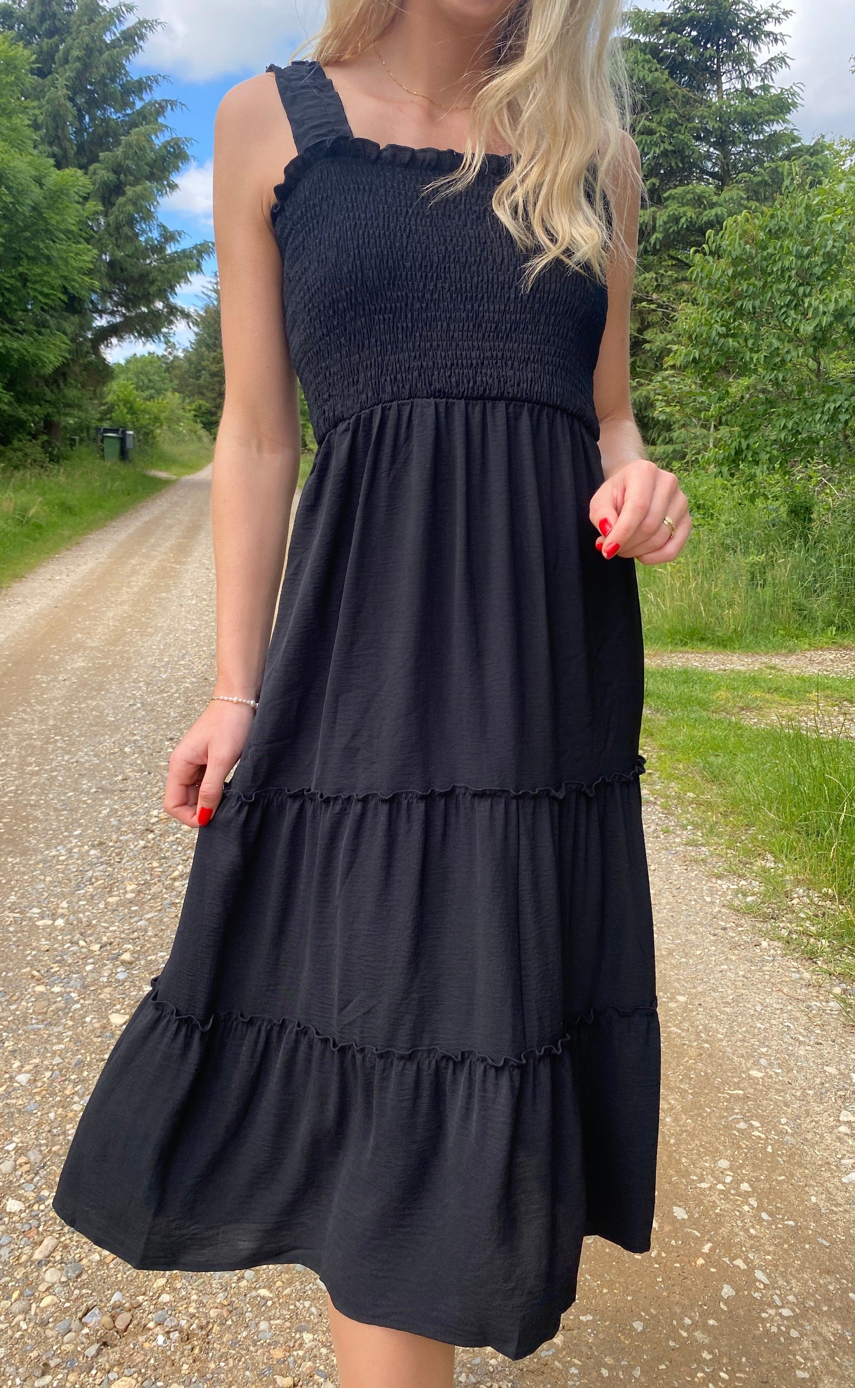 Say INA Copenhagen Kjole - Amber - Black