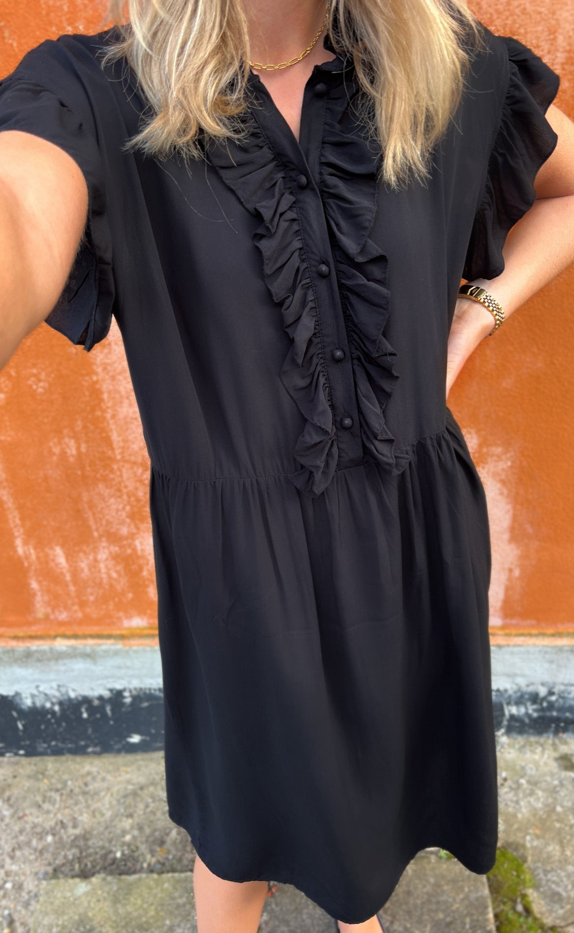 Say INA Copenhagen Kjole - Amelia - Black