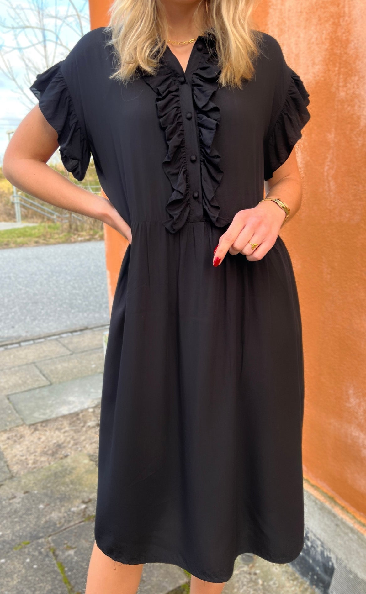 Say INA Copenhagen Kjole - Amelia - Black