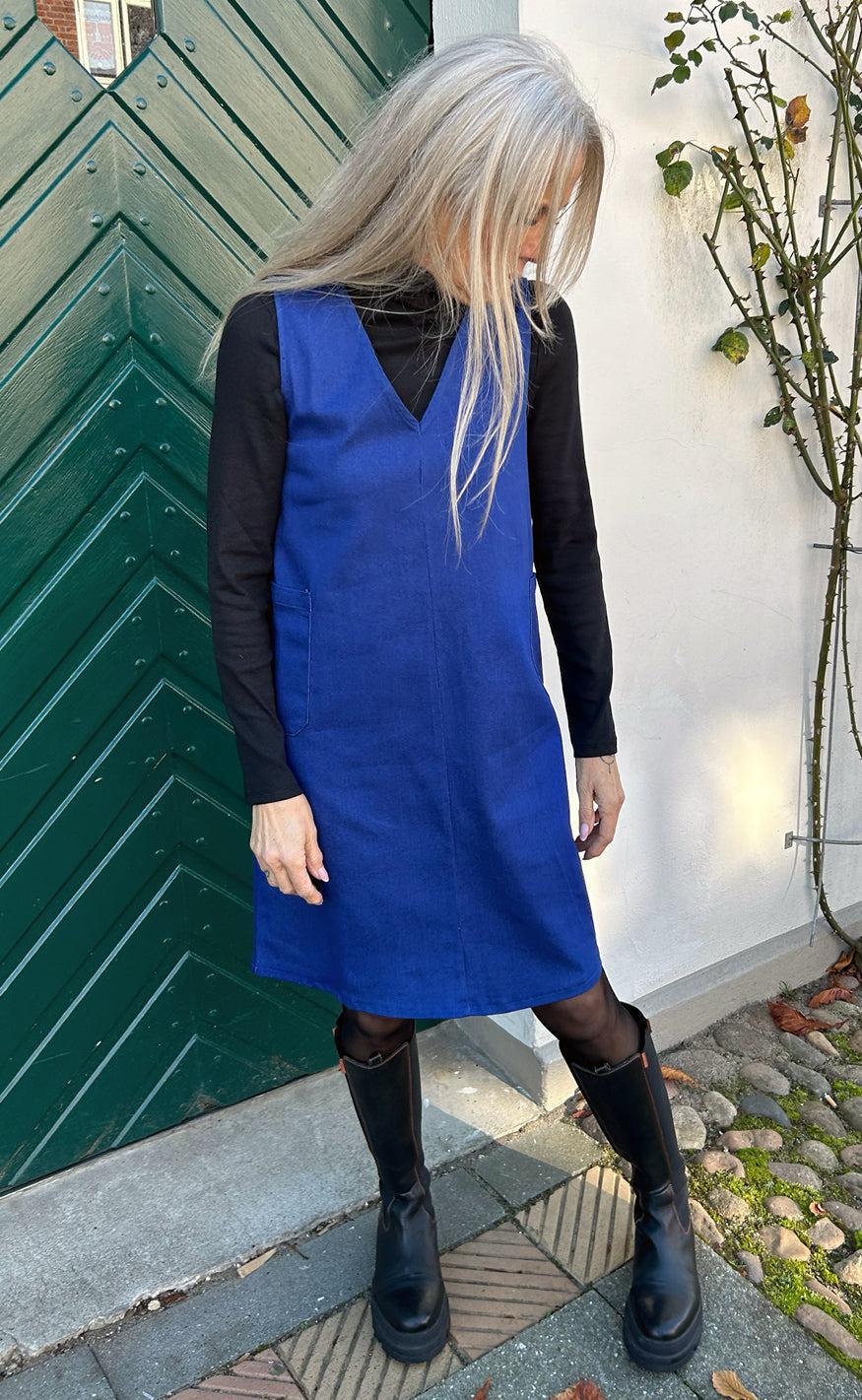 Say INA Copenhagen Kjole - Ania Spencer - Dark Denim Blue