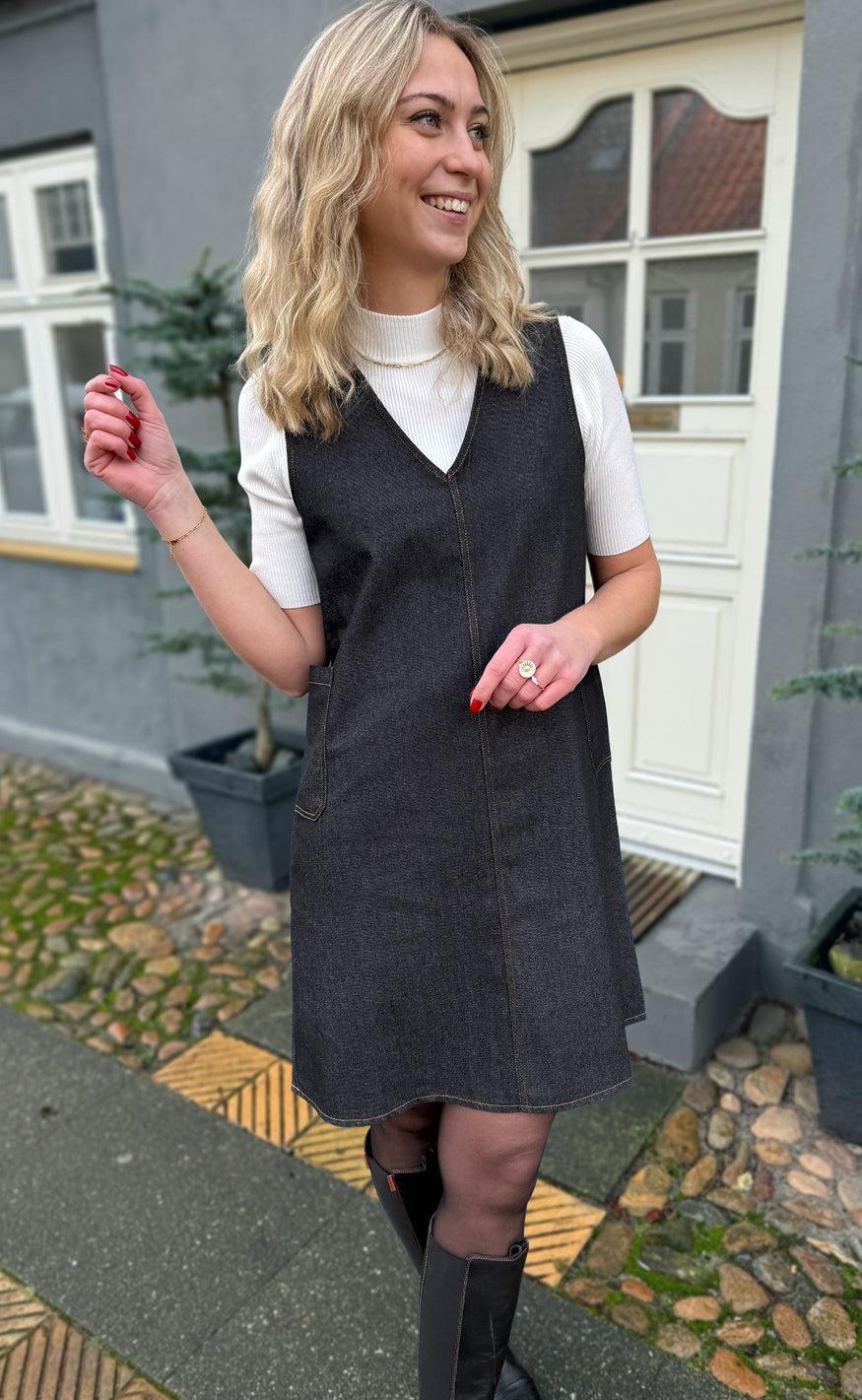 Say INA Copenhagen Kjole - Ania Spencer - Grey / Black Denim