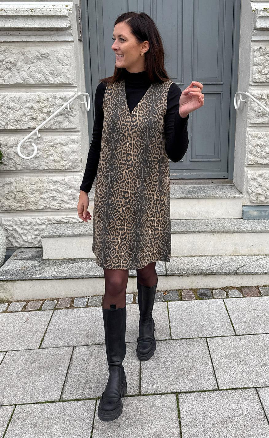 Say INA Copenhagen Kjole - Ania Spencer - Leopard