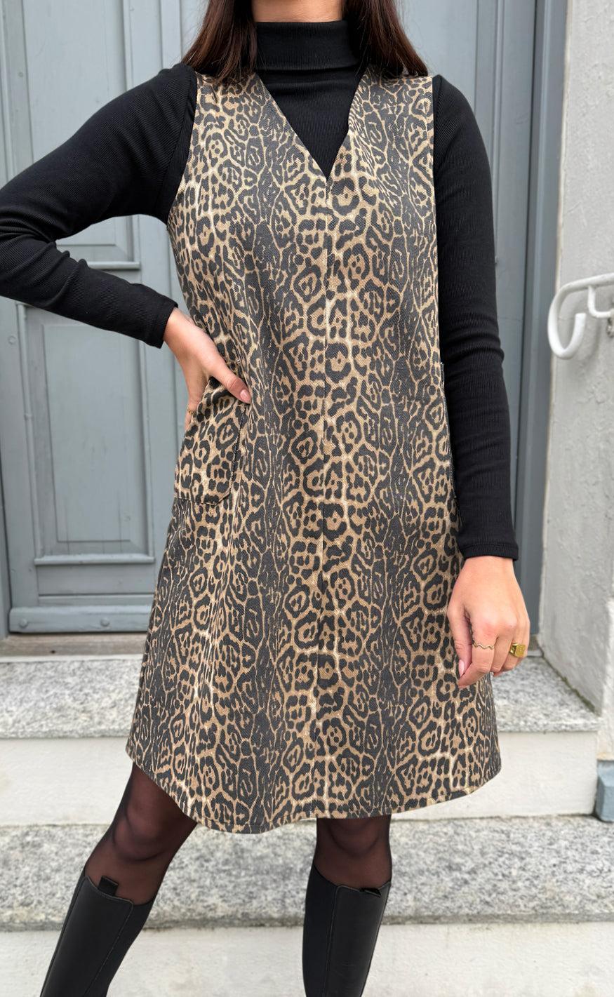Say INA Copenhagen Kjole - Ania Spencer - Leopard