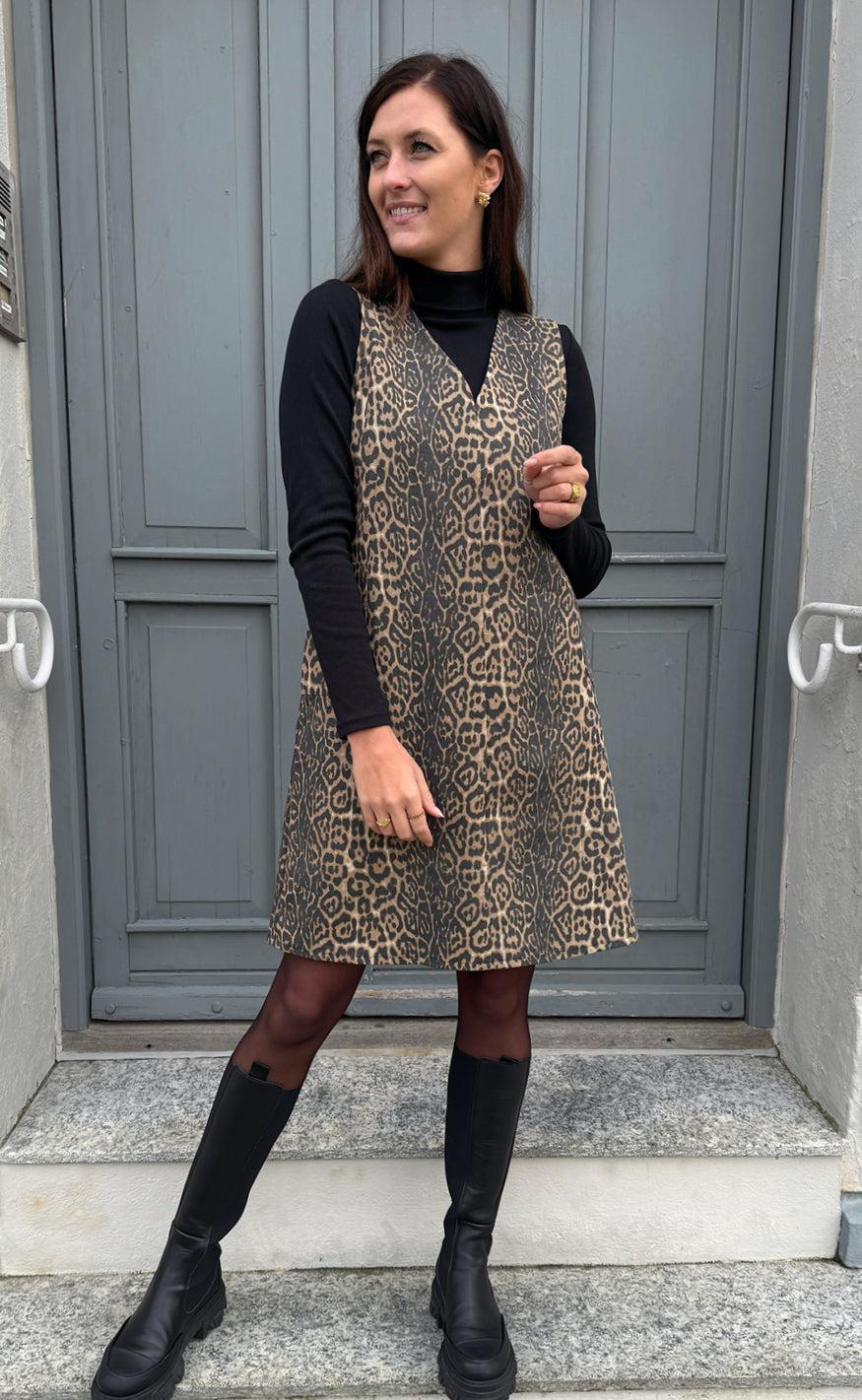 Say INA Copenhagen Kjole - Ania Spencer - Leopard