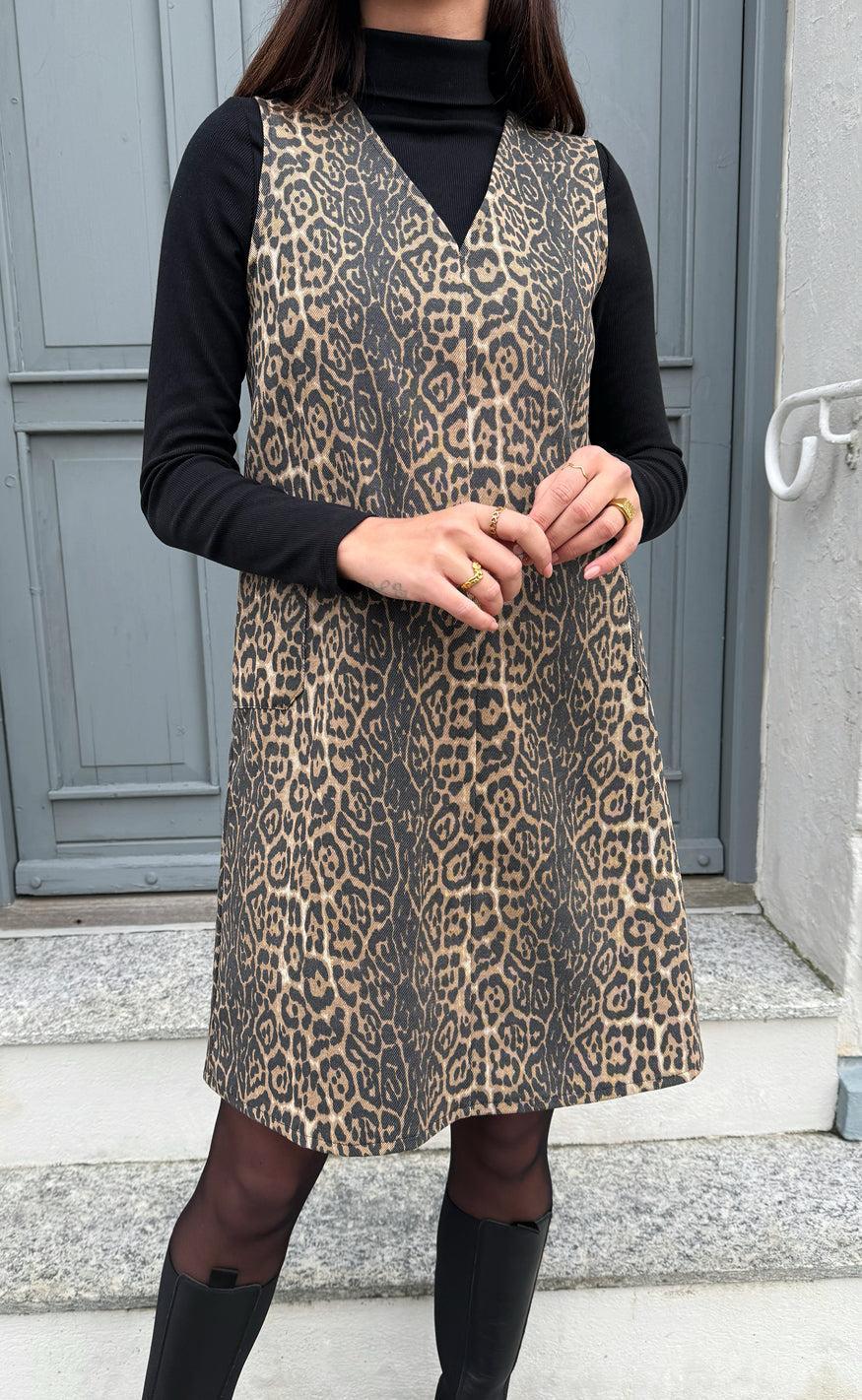 Say INA Copenhagen Kjole - Ania Spencer - Leopard