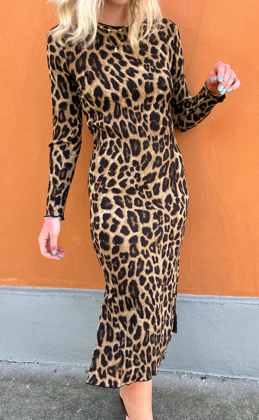 Say INA Copenhagen Kjole - Anita - Leopard