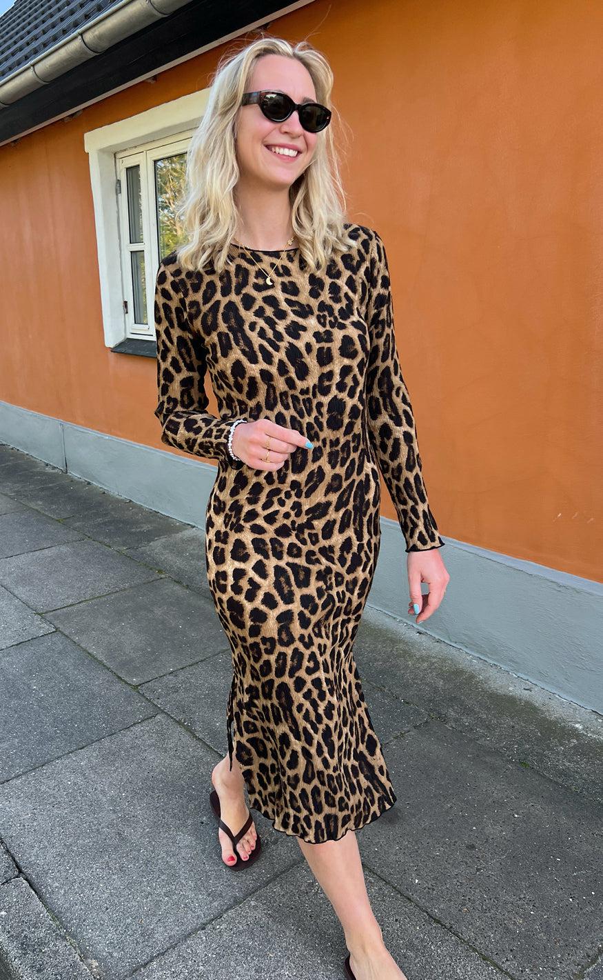 Say INA Copenhagen Kjole - Anita - Leopard