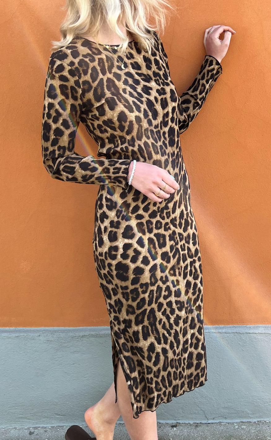 Say INA Copenhagen Kjole - Anita - Leopard