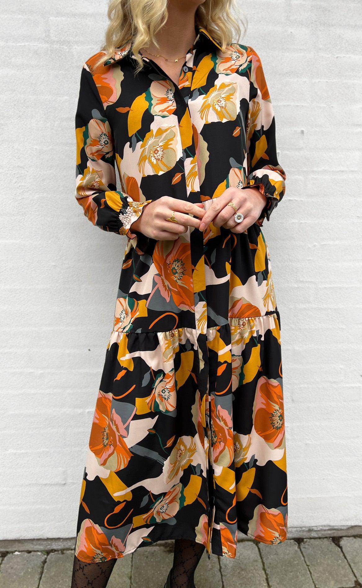 Say INA Copenhagen Kjole - Anna - Mixed Big Flower