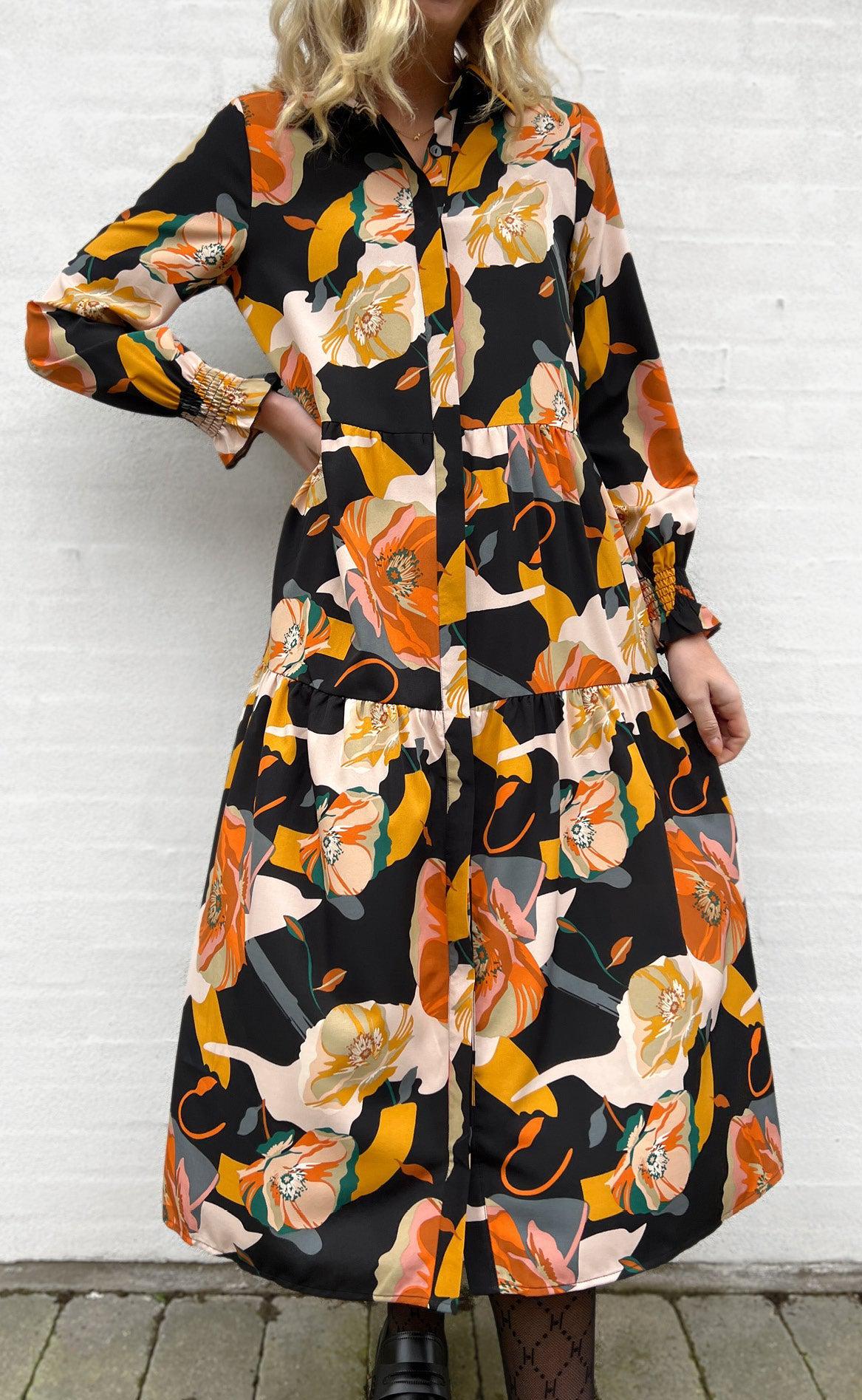 Say INA Copenhagen Kjole - Anna - Mixed Big Flower