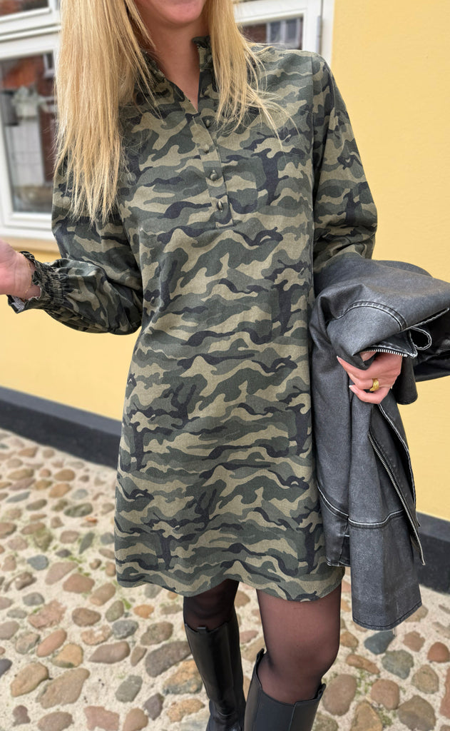 Say INA Copenhagen Kjole - Augusta - Camouflage