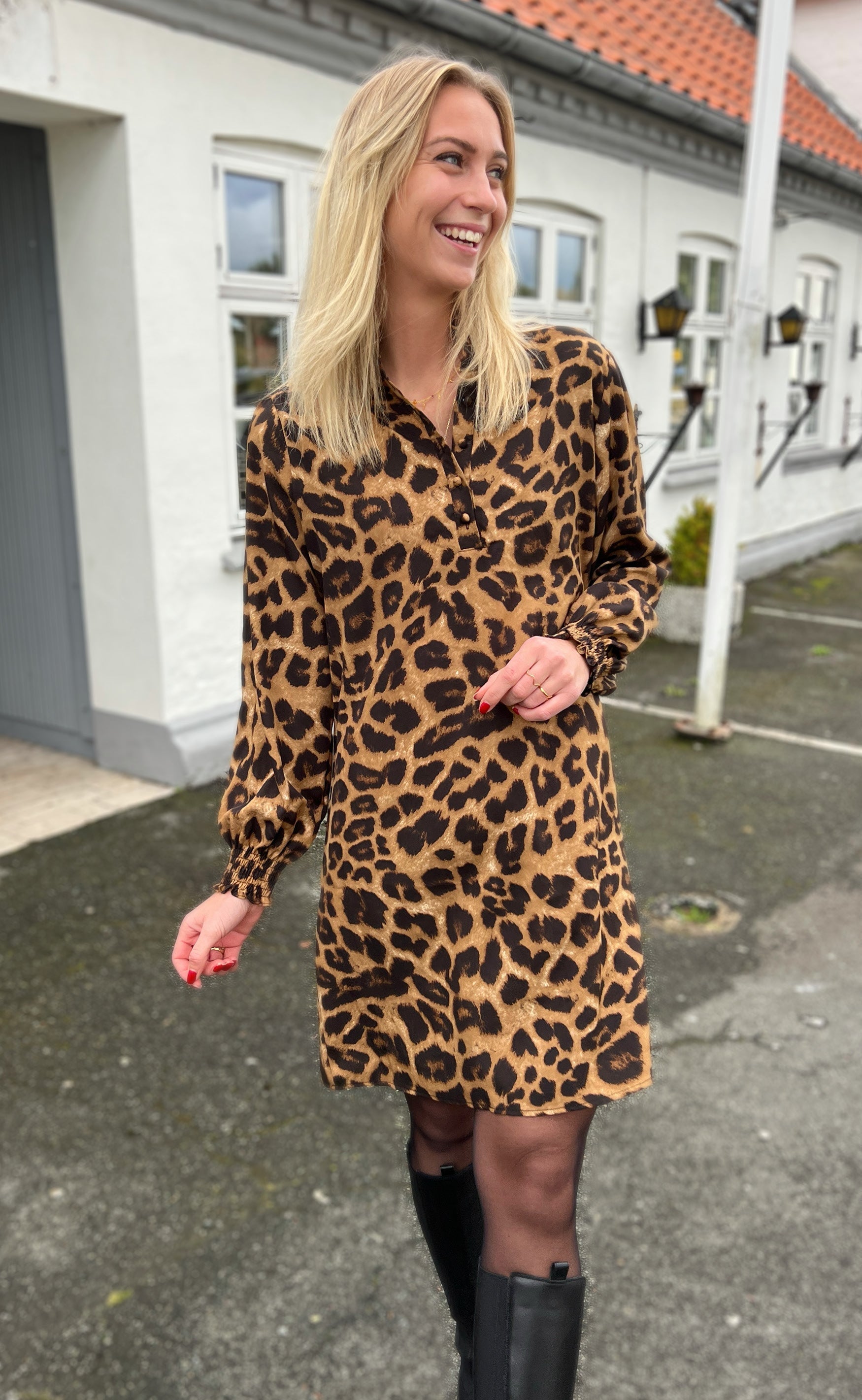 Say INA Copenhagen Kjole - Augusta - Leopard