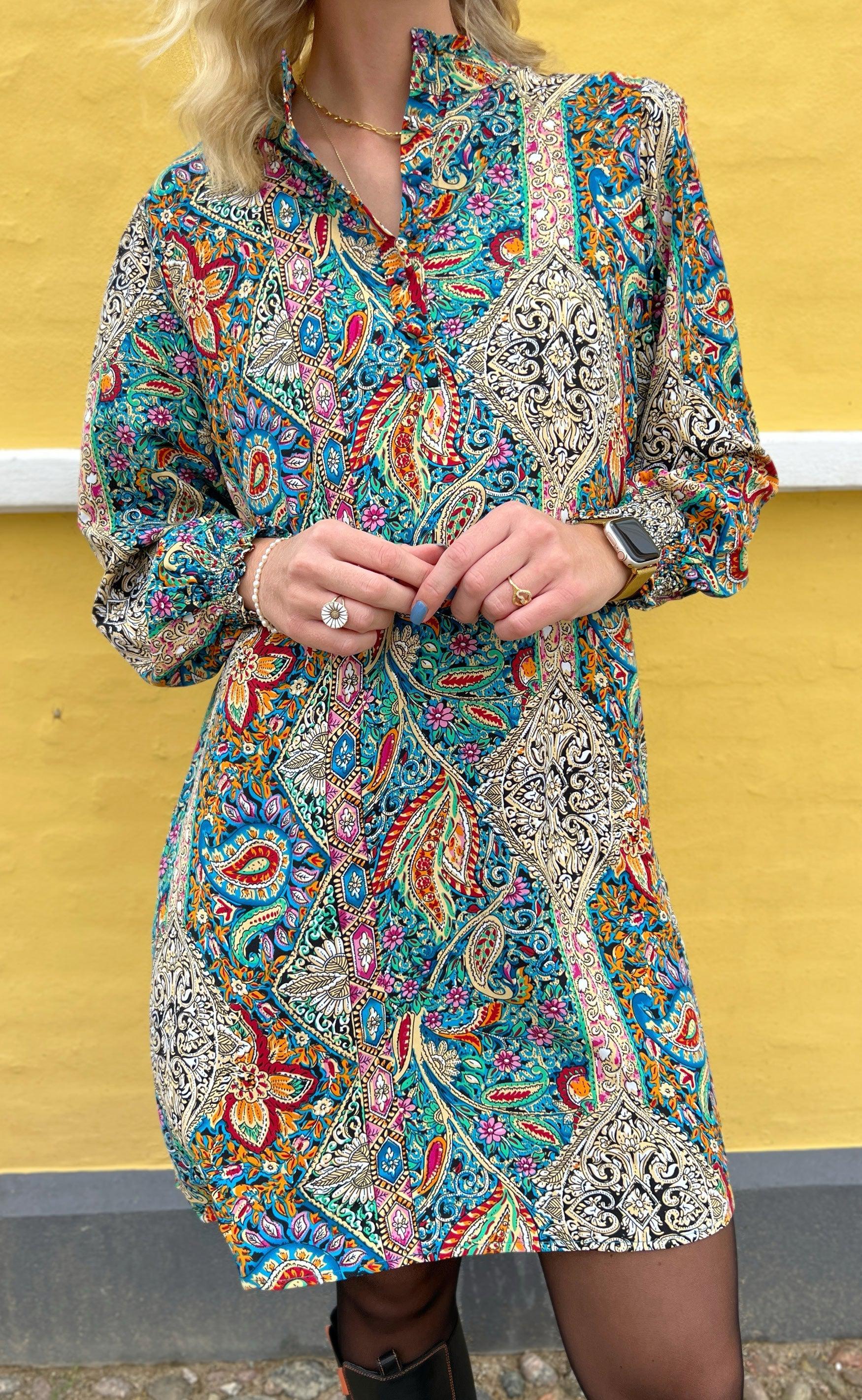 Say INA Copenhagen Kjole - Augusta - Mixed Paisley