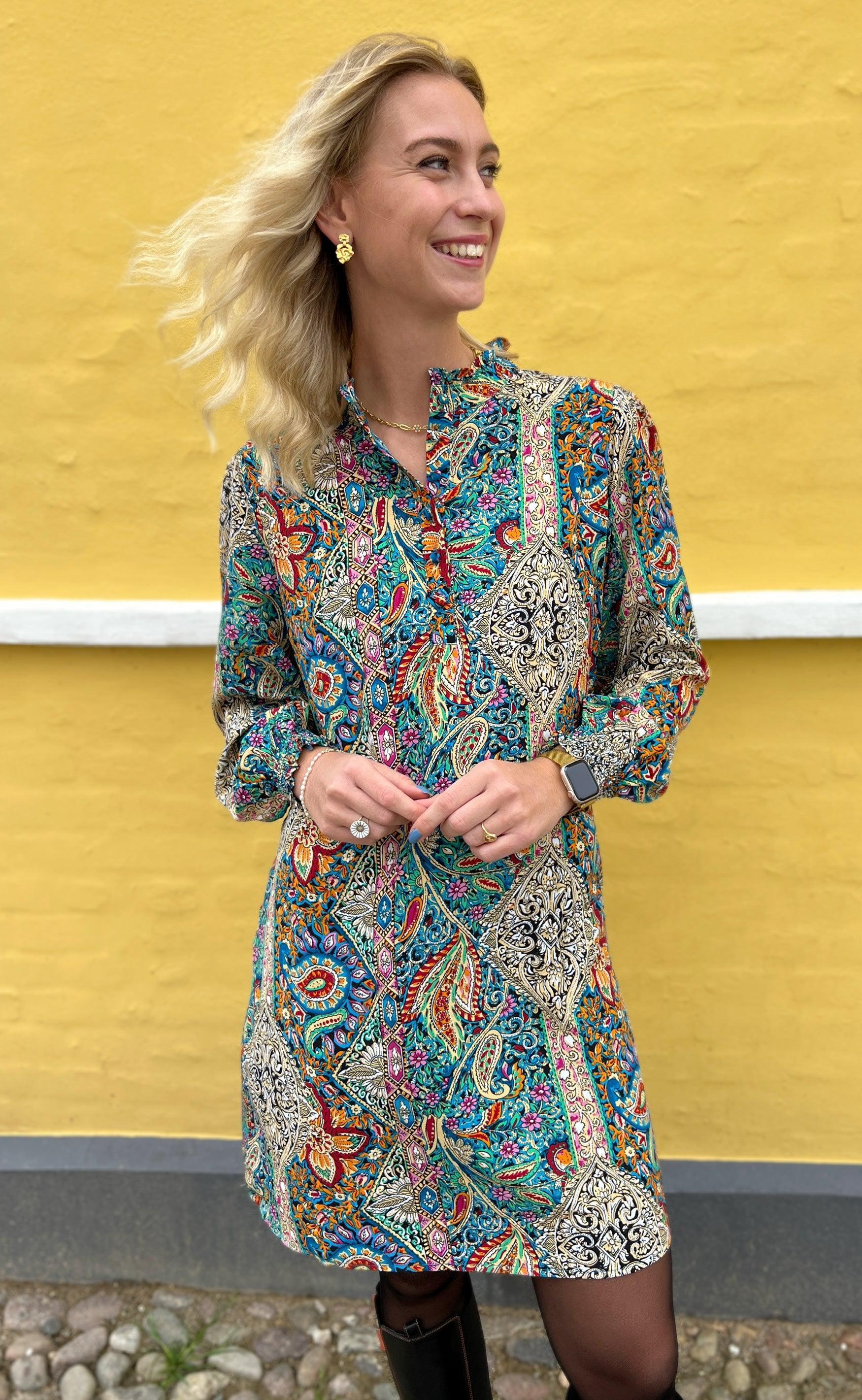 Say INA Copenhagen Kjole - Augusta - Mixed Paisley