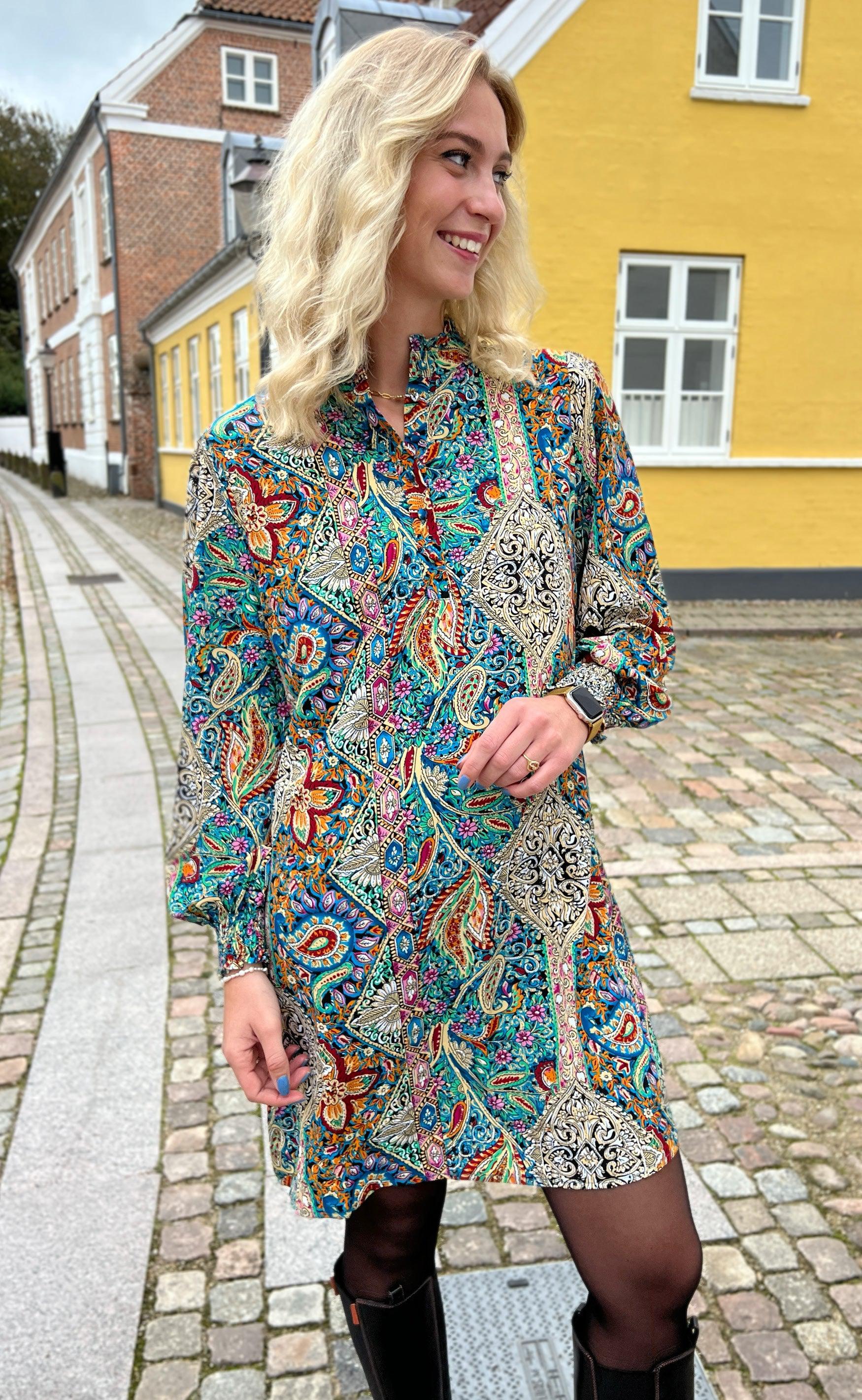 Say INA Copenhagen Kjole - Augusta - Mixed Paisley