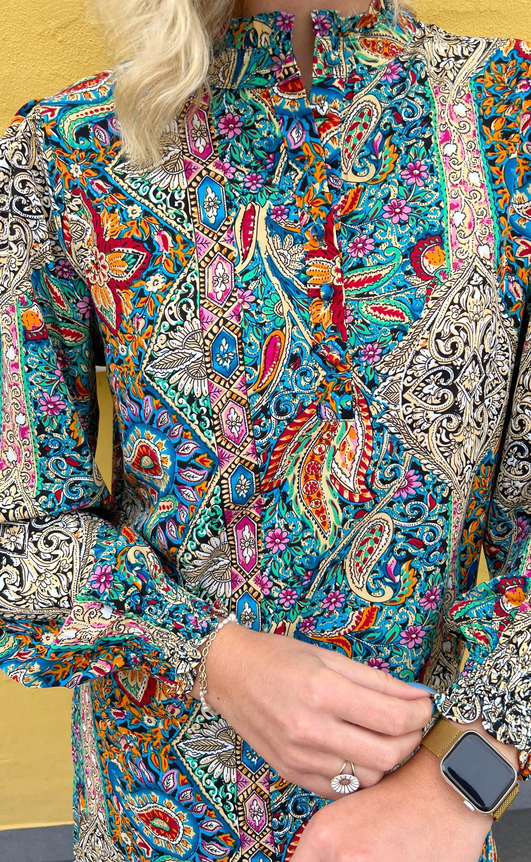 Say INA Copenhagen Kjole - Augusta - Mixed Paisley