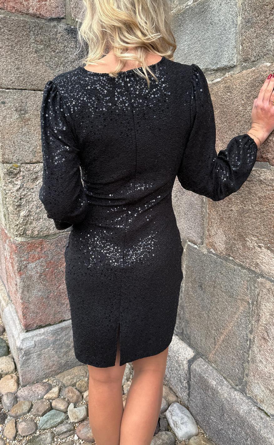 Say INA Copenhagen Kjole - Bella - Black Sequin