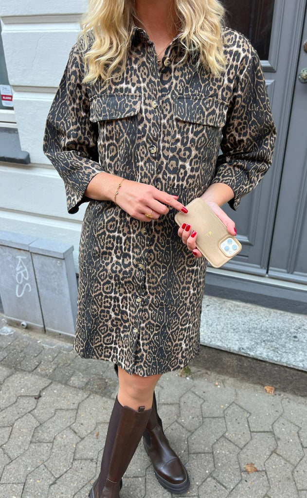 Say INA Copenhagen Kjole - Calla - Leopard