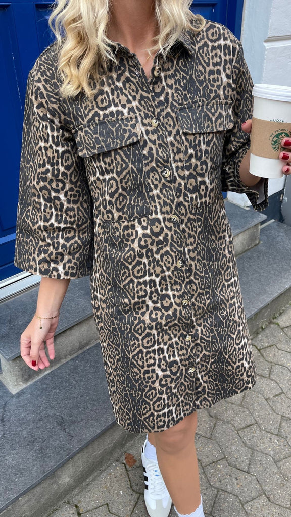 Say INA Copenhagen Kjole - Calla - Leopard