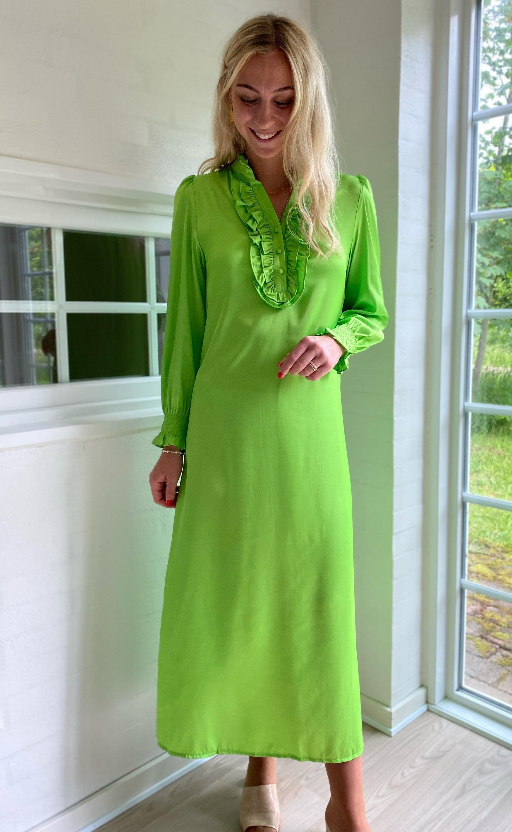 Say INA Copenhagen Kjole - Cami long - Green