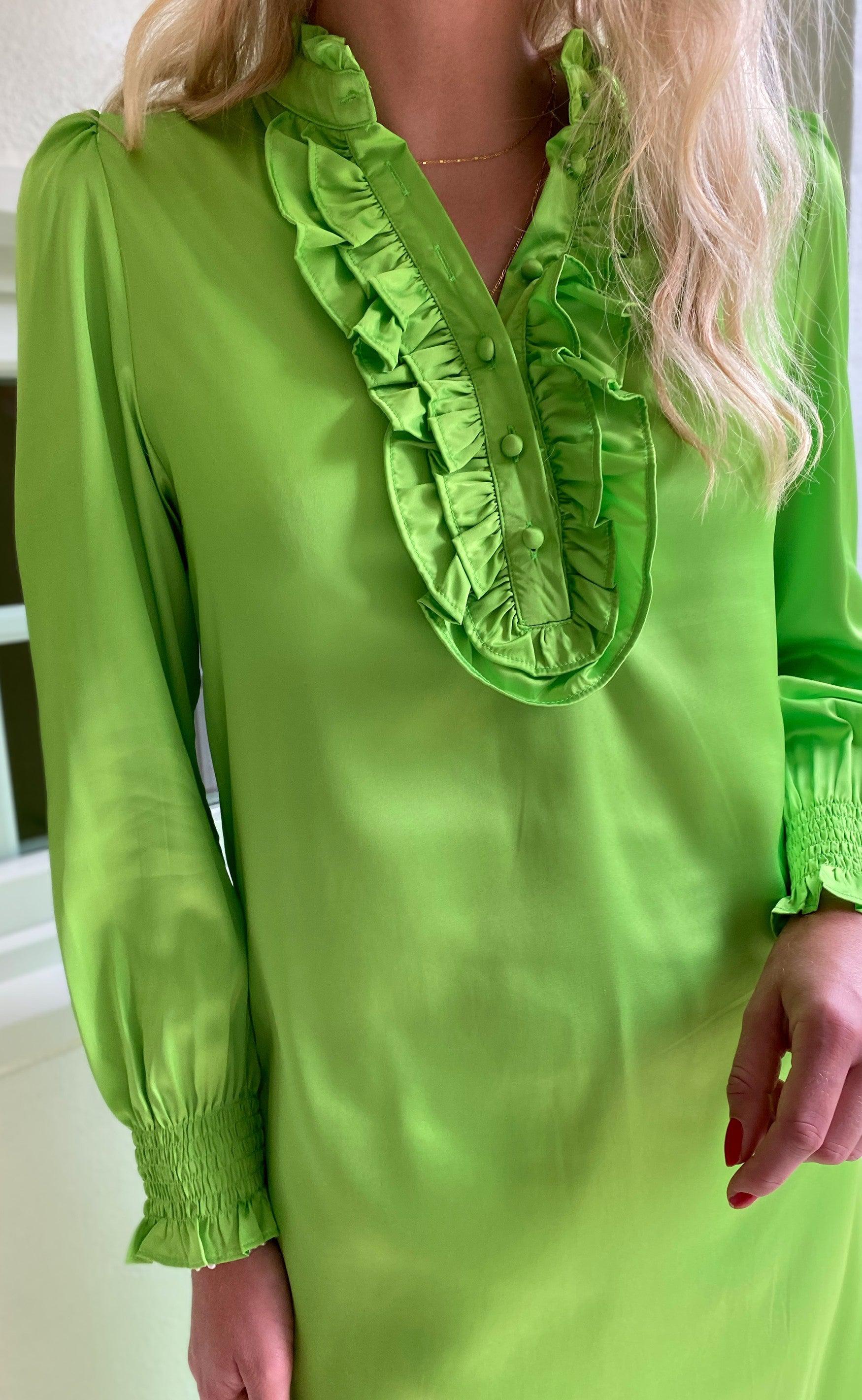 Say INA Copenhagen Kjole - Cami long - Green