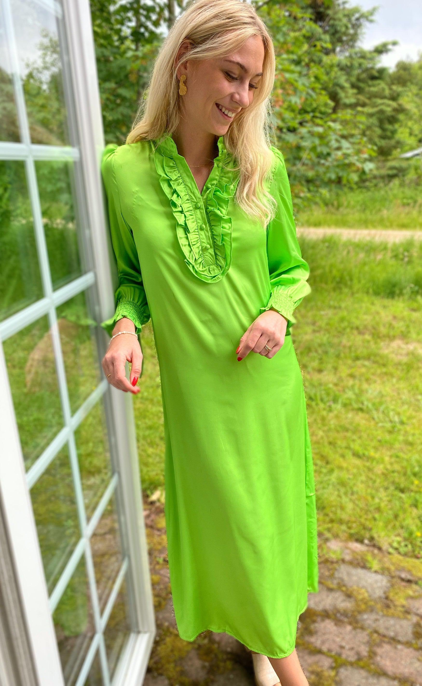 Say INA Copenhagen Kjole - Cami long - Green