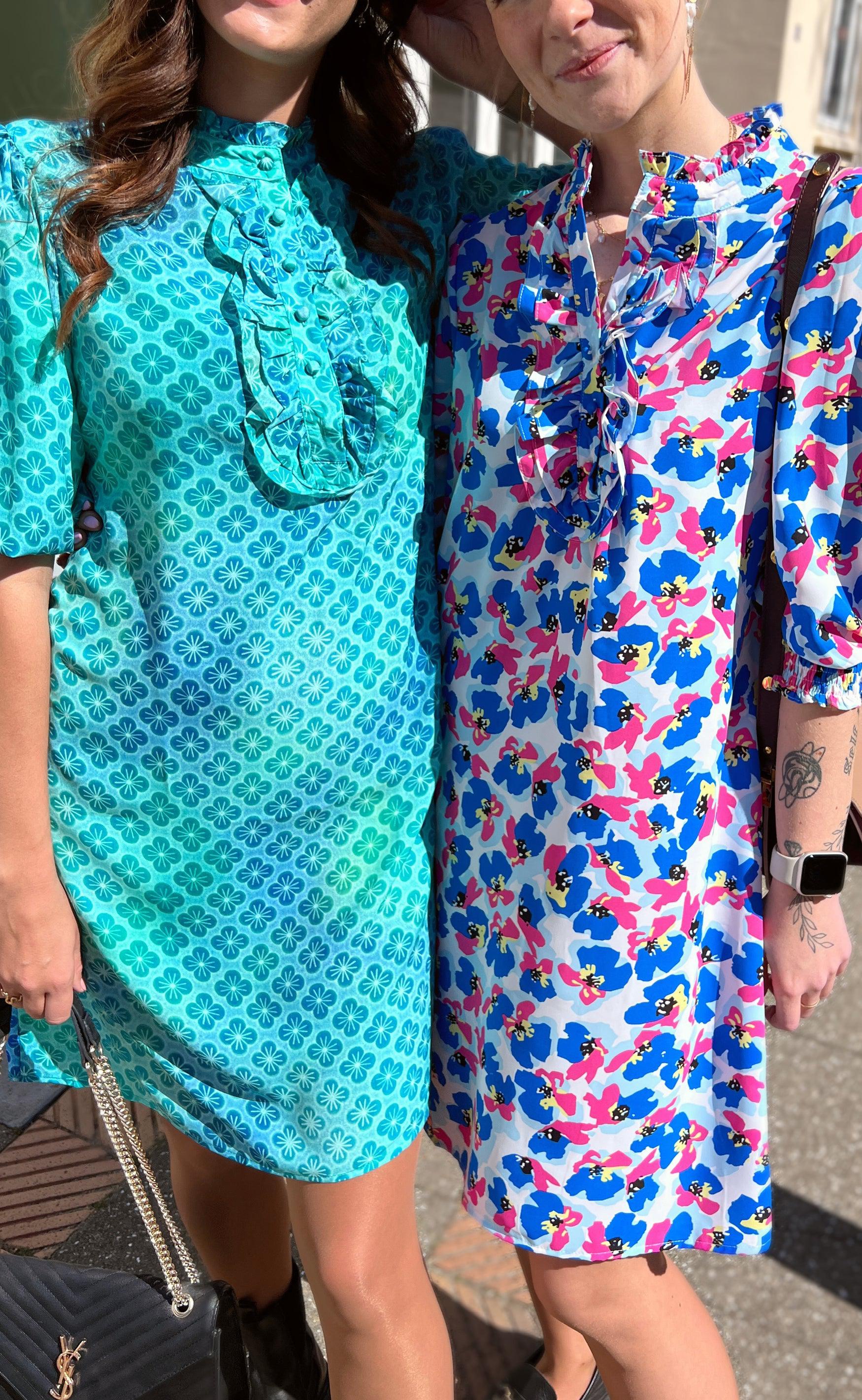 Say INA Copenhagen Kjole - Camilla - Aqua