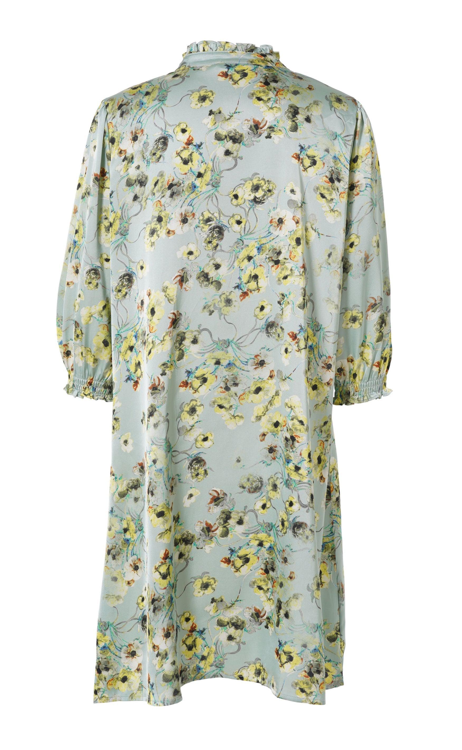Say INA Copenhagen Kjole - Camilla - Green Summer
