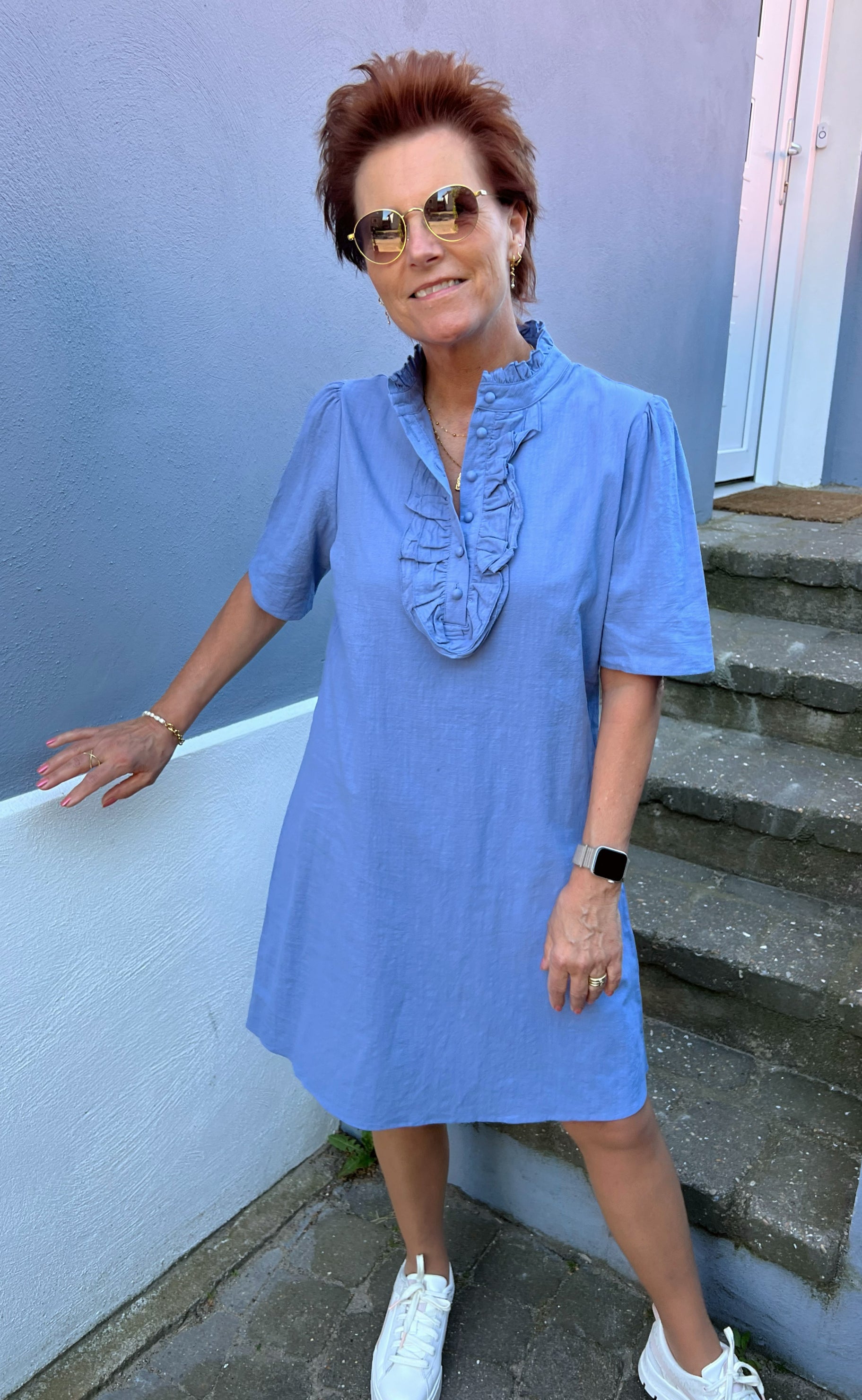 Say INA Copenhagen Kjole - Camma - Blue