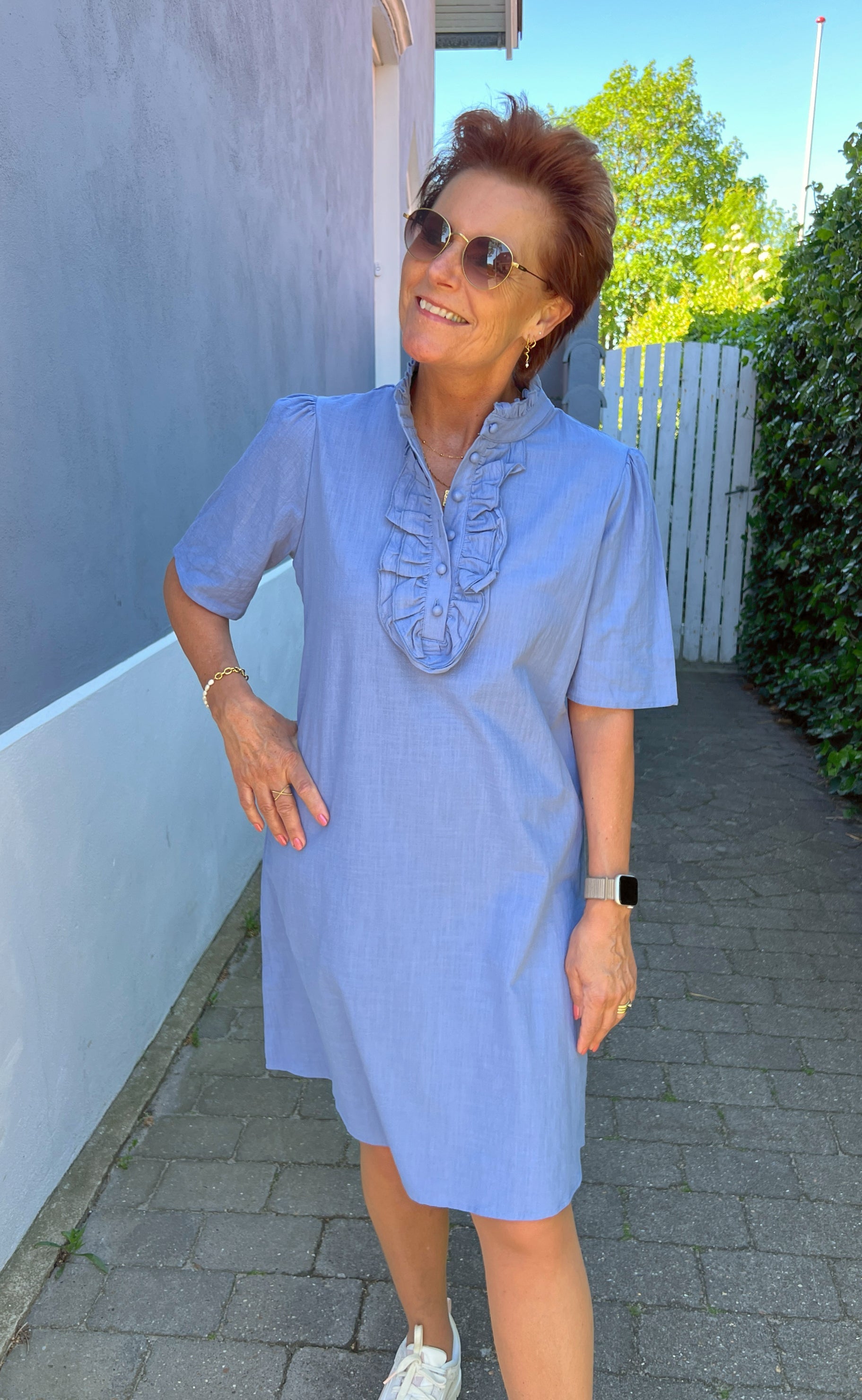 Say INA Copenhagen Kjole - Camma - Blue